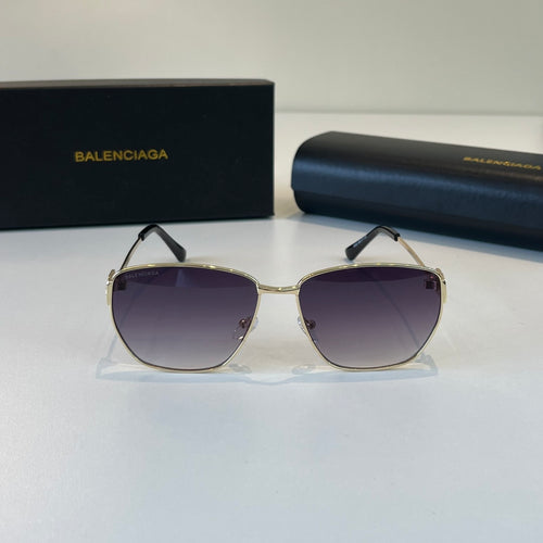 Balenciaga Rectangular Silver Lens Sunglasses for Men & Women - 449656 - detail image 2