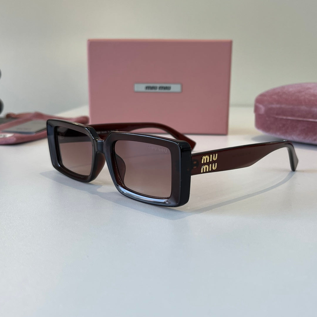 Miu Miu Square Red Lens Sunglasses for Men & Women - 449741 - detail image 3