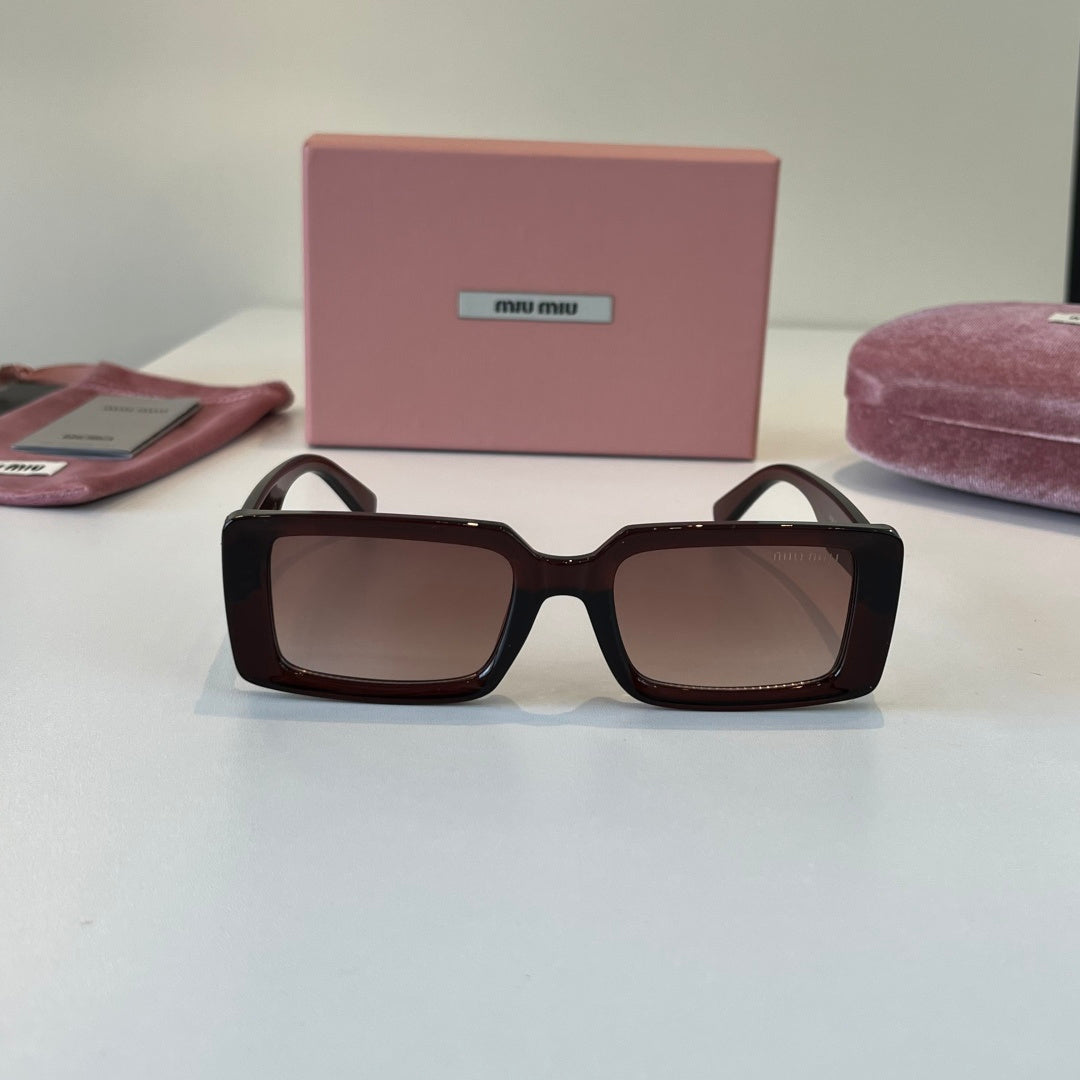 Miu Miu Square Red Lens Sunglasses for Men & Women - 449741 - detail image 2