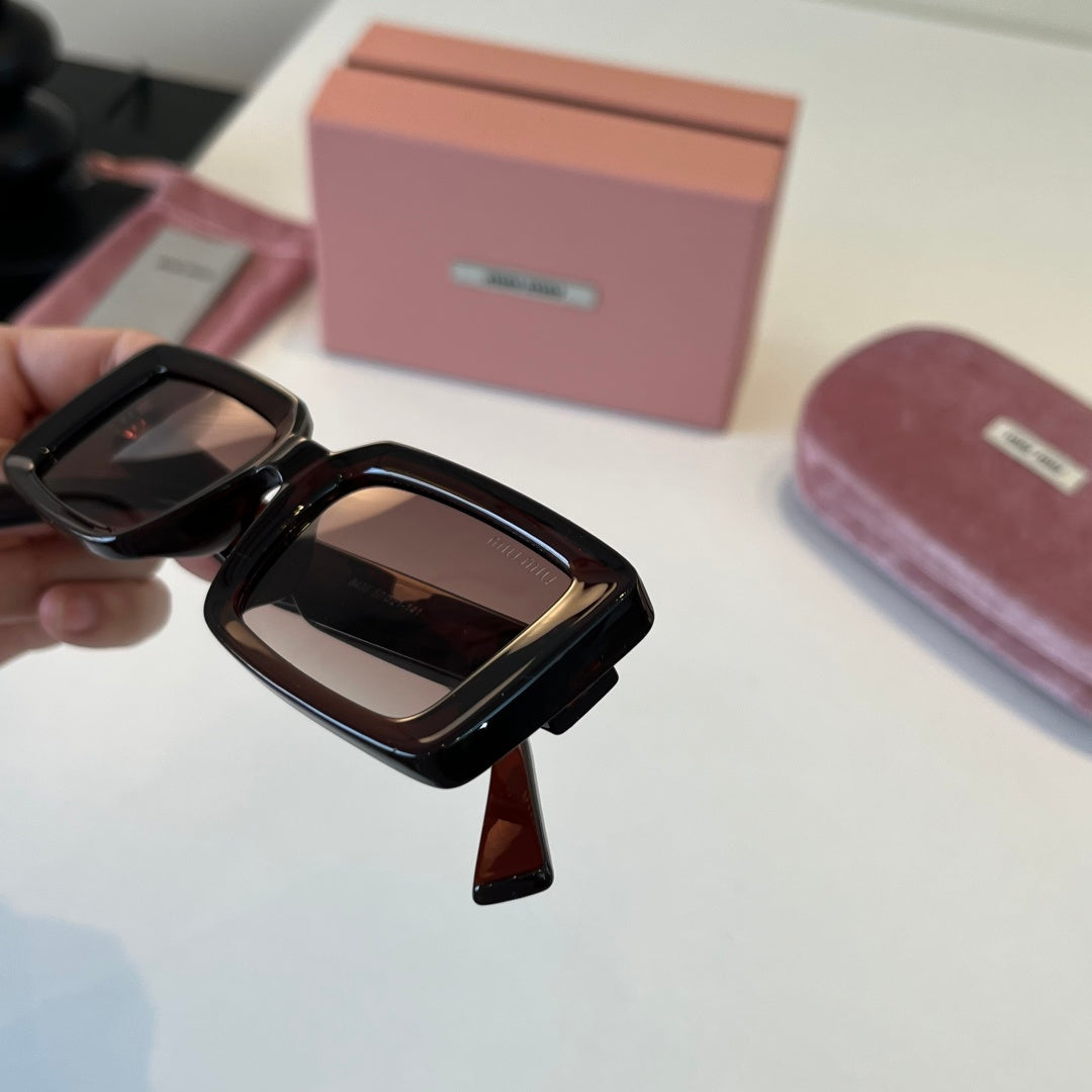 Miu Miu Square Red Lens Sunglasses for Men & Women - 449741 - detail image 9