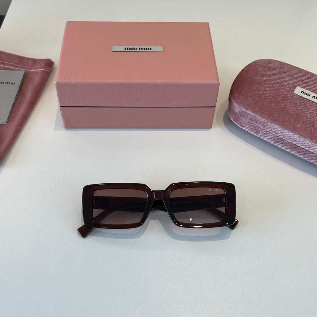 Miu Miu Square Red Lens Sunglasses for Men & Women - 449741 - detail image 10