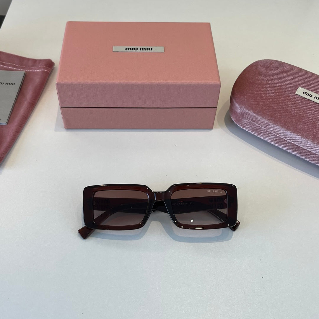 Miu Miu Square Red Lens Sunglasses for Men & Women - 449741 - detail image 10