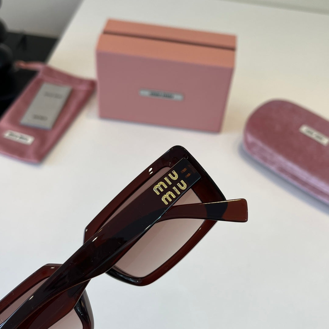 Miu Miu Square Red Lens Sunglasses for Men & Women - 449741 - detail image 8