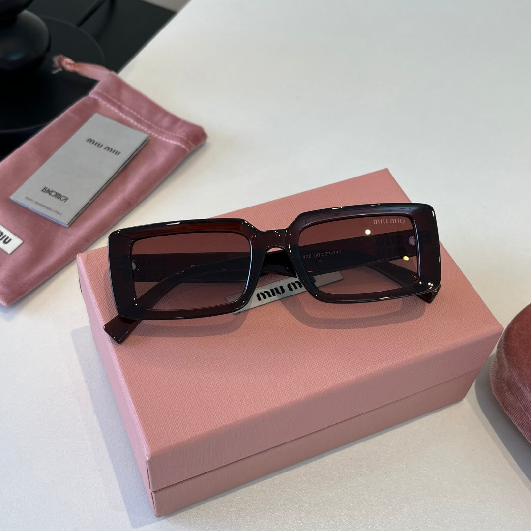 Miu Miu Square Red Lens Sunglasses for Men & Women - 449741 - detail image 11