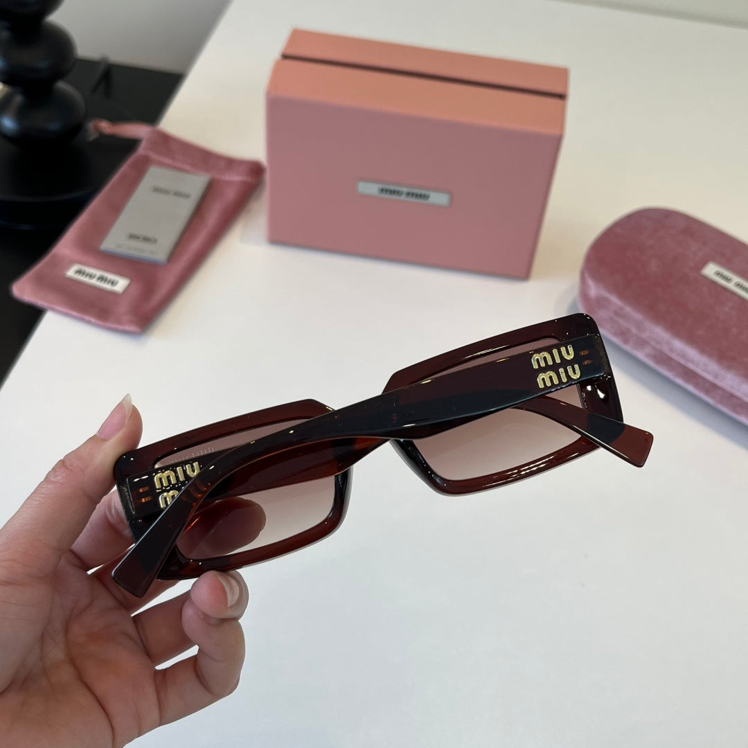Miu Miu Square Red Lens Sunglasses for Men & Women - 449741 - detail image 7