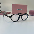 Miu Miu Round Silver Lens Sunglasses for Men & Women - 449742