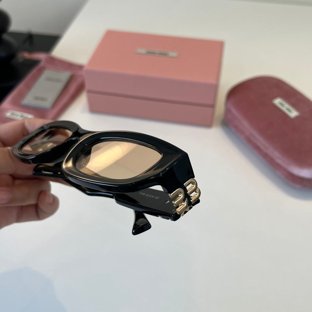 Miu Miu Cat-Eye Silver Lens Sunglasses for Men & Women - 449744 - detail image 5