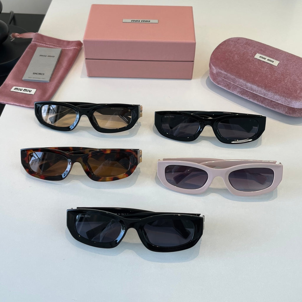 Miu Miu Cat-Eye Black Lens Sunglasses for Men & Women - 449748 - detail image 10