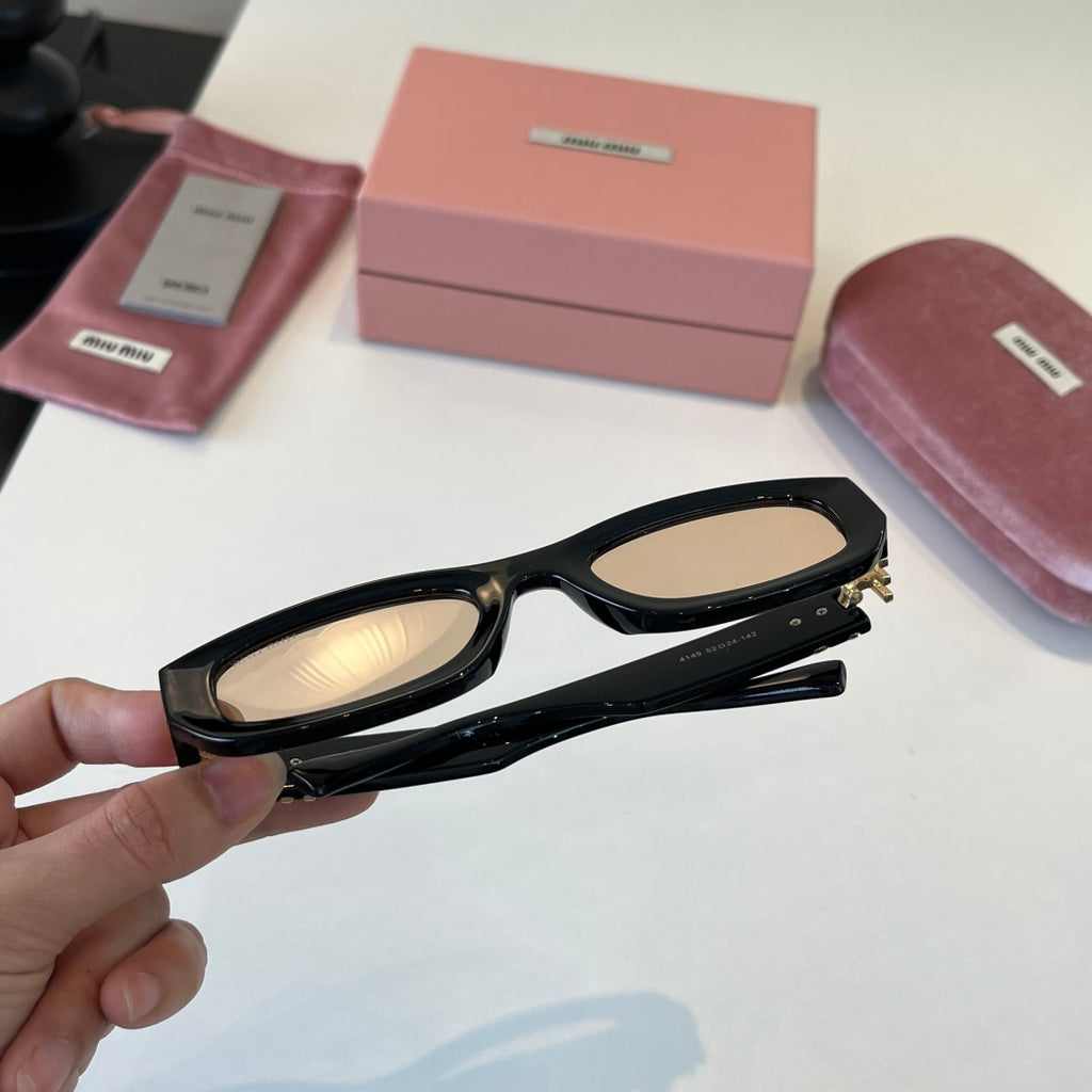 Miu Miu Cat-Eye Silver Lens Sunglasses for Men & Women - 449744 - detail image 4
