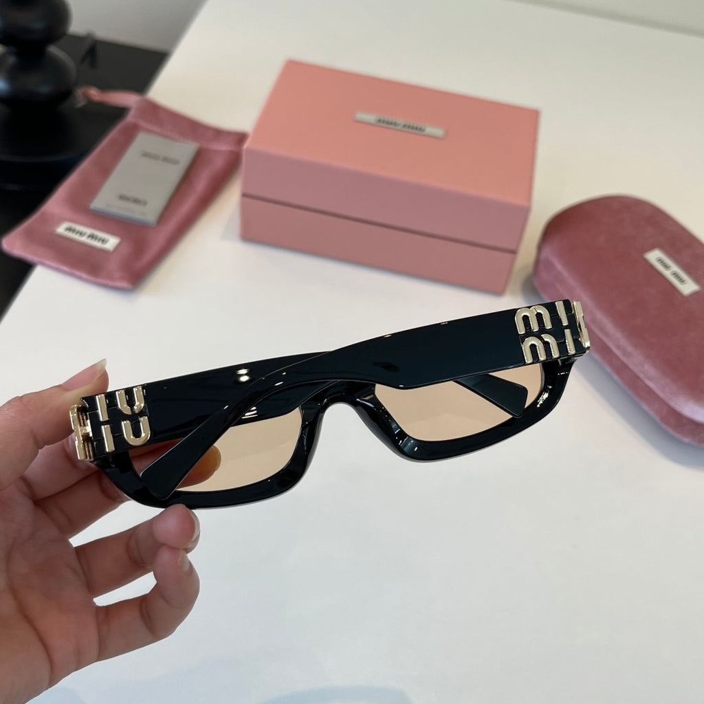 Miu Miu Cat-Eye Silver Lens Sunglasses for Men & Women - 449744 - detail image 7