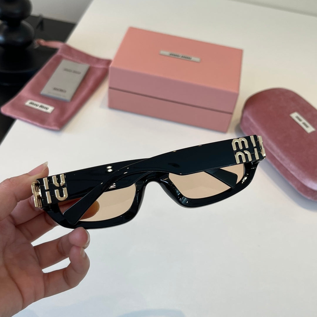 Miu Miu Cat-Eye Silver Lens Sunglasses for Men & Women - 449744 - detail image 7