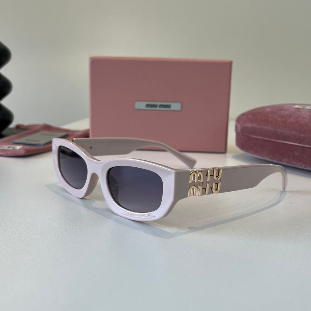 Miu Miu Cat-Eye Silver Lens Sunglasses for Men & Women - 449745 - detail image 3