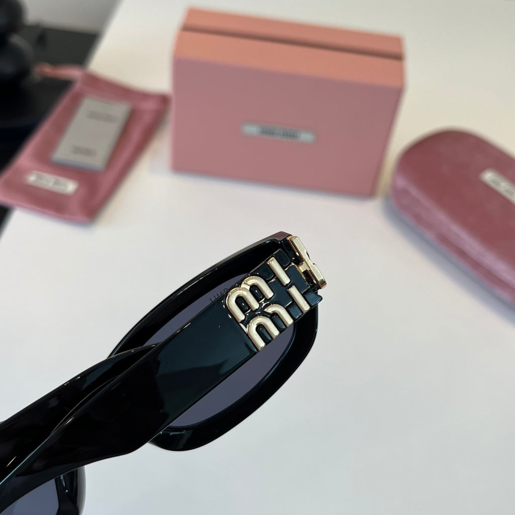 Miu Miu Cat-Eye Silver Lens Sunglasses for Men & Women - 449746 - detail image 5