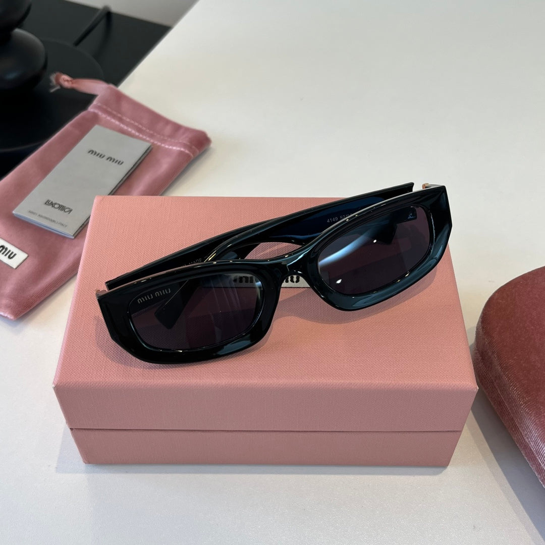 Miu Miu Cat-Eye Silver Lens Sunglasses for Men & Women - 449746 - detail image 4