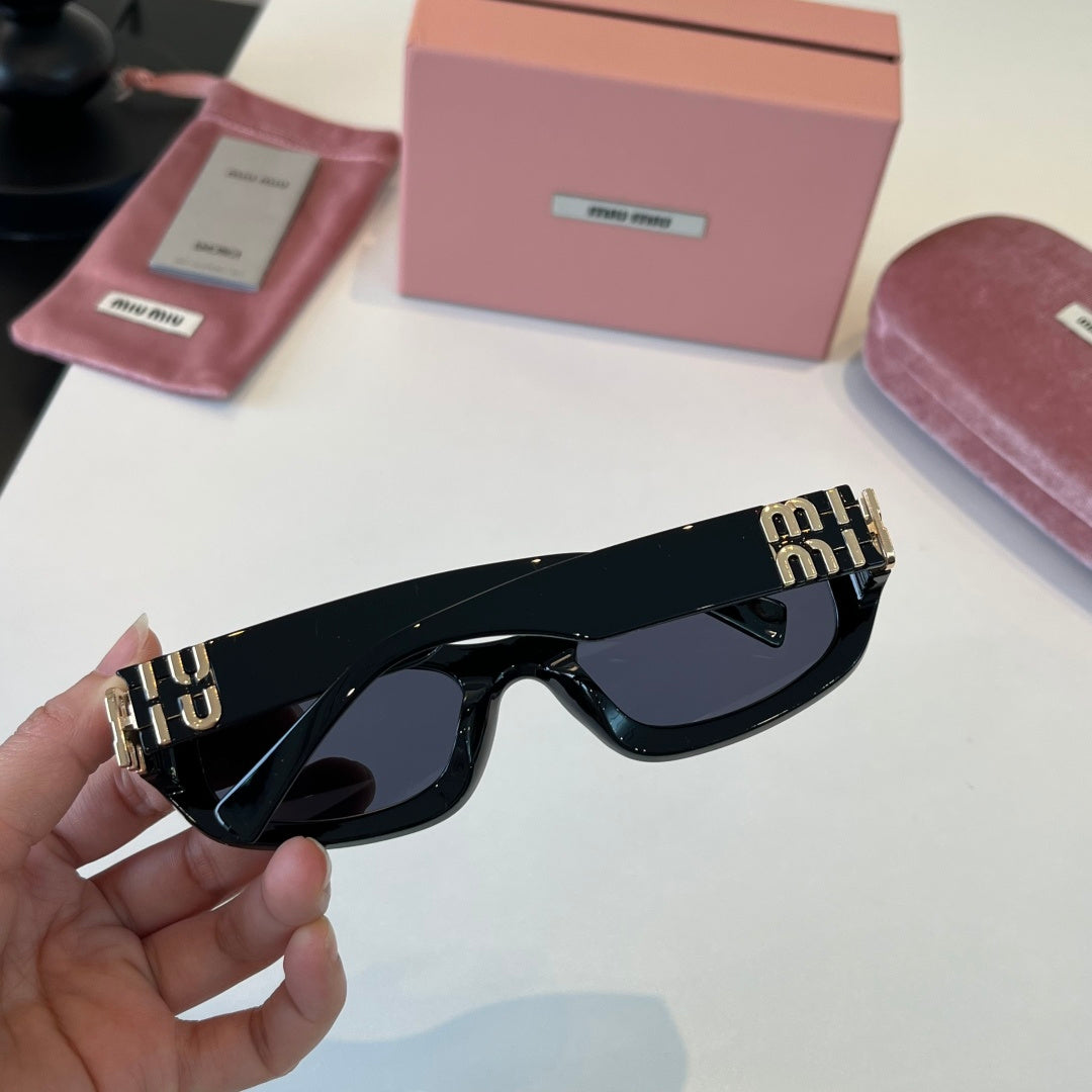 Miu Miu Cat-Eye Silver Lens Sunglasses for Men & Women - 449746 - detail image 6