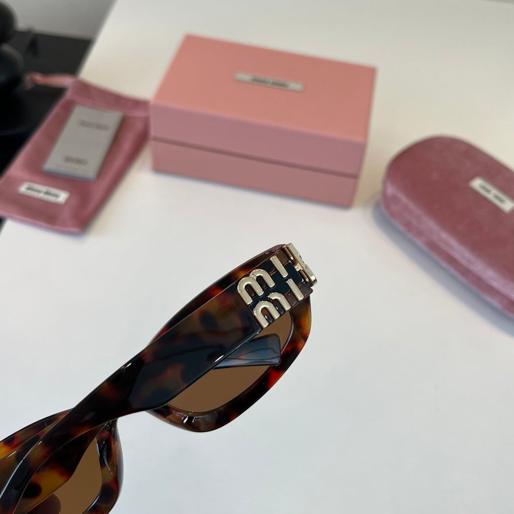 Miu Miu Cat-Eye Black Lens Sunglasses for Men & Women - 449747 - detail image 7