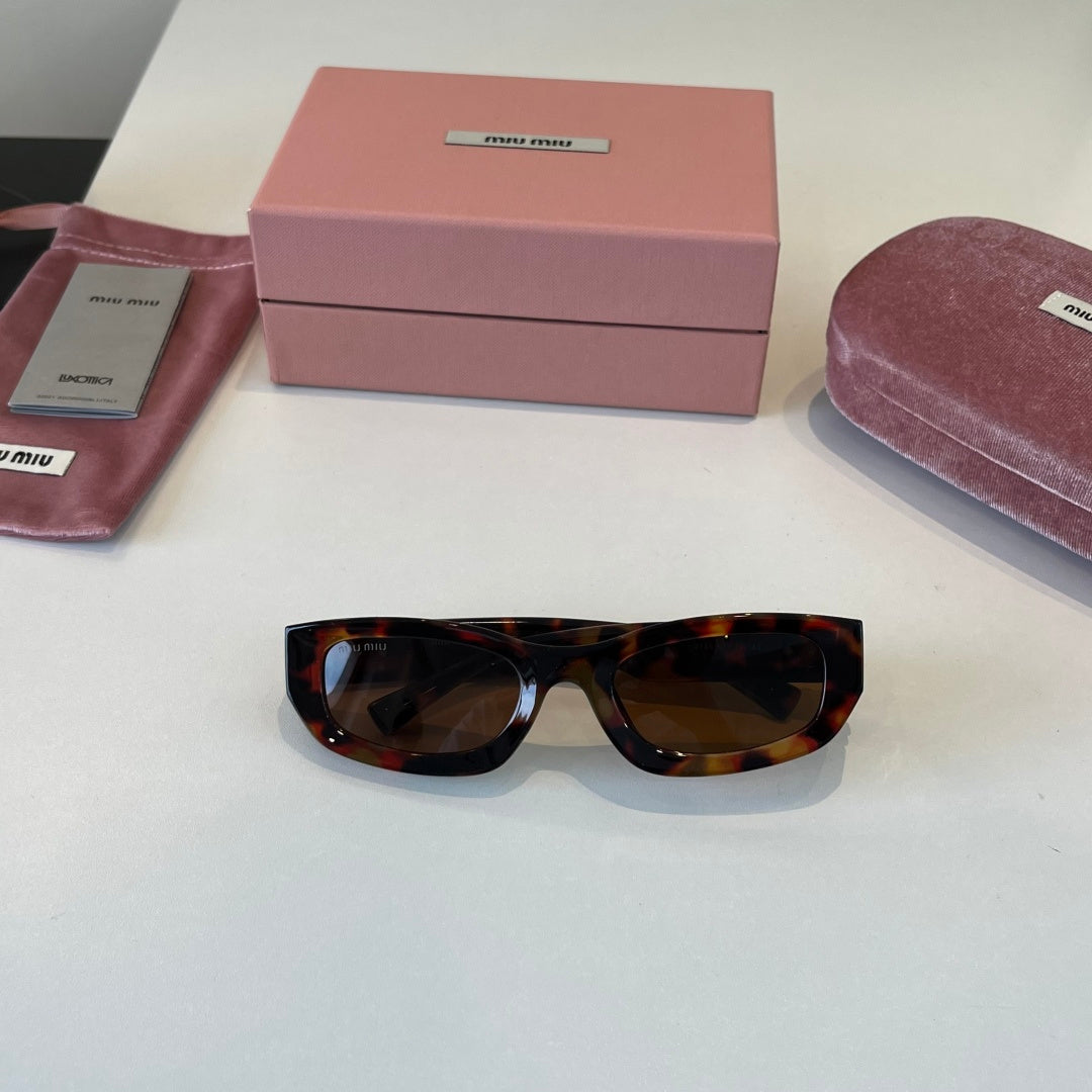 Miu Miu Cat-Eye Black Lens Sunglasses for Men & Women - 449747 - detail image 4