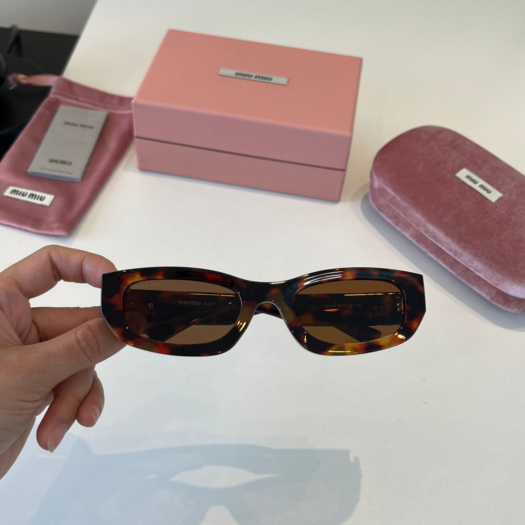 Miu Miu Cat-Eye Black Lens Sunglasses for Men & Women - 449747 - detail image 5