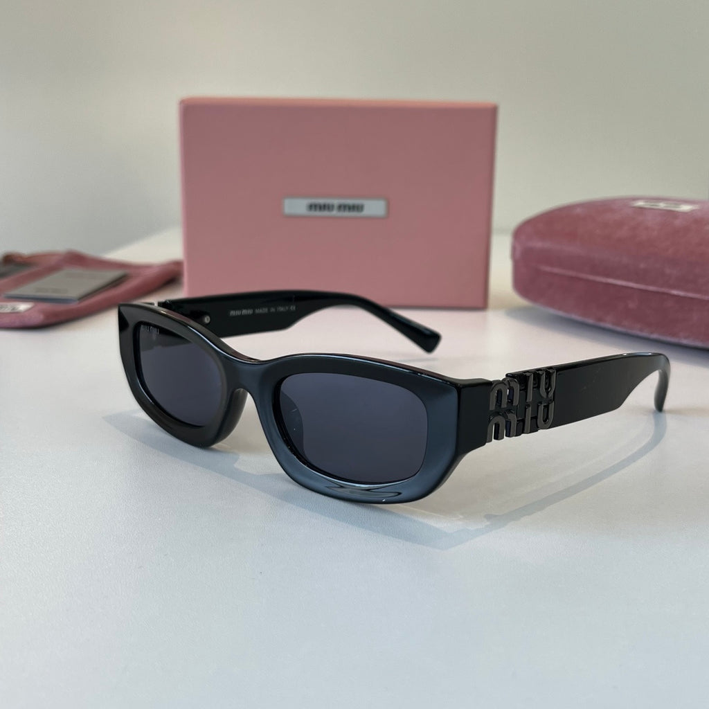 Miu Miu Cat-Eye Black Lens Sunglasses for Men & Women - 449748 - detail image 2