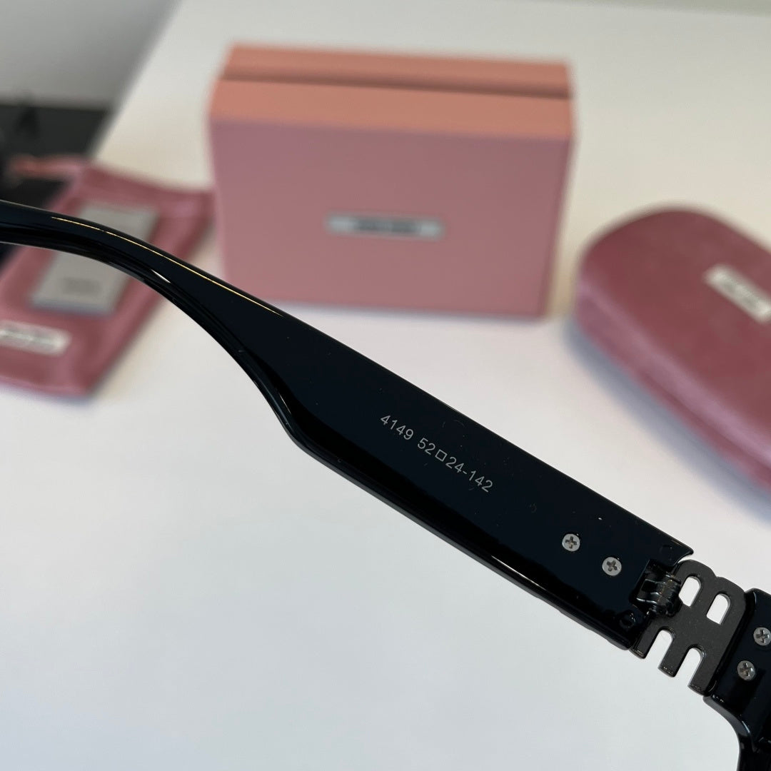 Miu Miu Cat-Eye Black Lens Sunglasses for Men & Women - 449748 - detail image 8