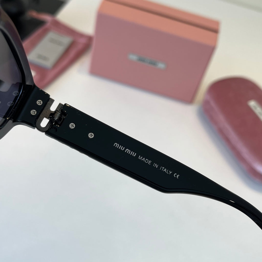 Miu Miu Cat-Eye Black Lens Sunglasses for Men & Women - 449748 - detail image 9
