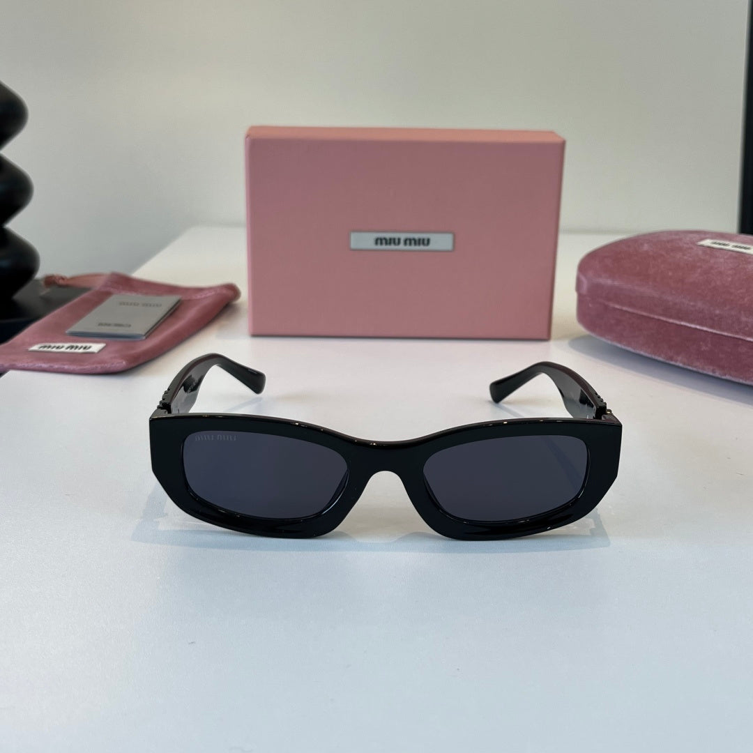 Miu Miu Cat-Eye Black Lens Sunglasses for Men & Women - 449748 - detail image 3