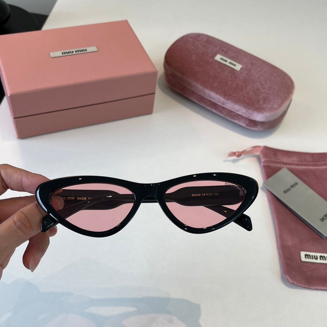 Miu Miu Cat-Eye Silver Lens Sunglasses for Men & Women - 466154 - detail image 5