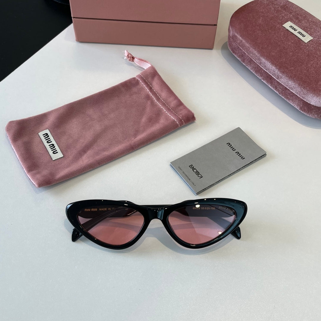 Miu Miu Cat-Eye Silver Lens Sunglasses for Men & Women - 487579 - detail image 4