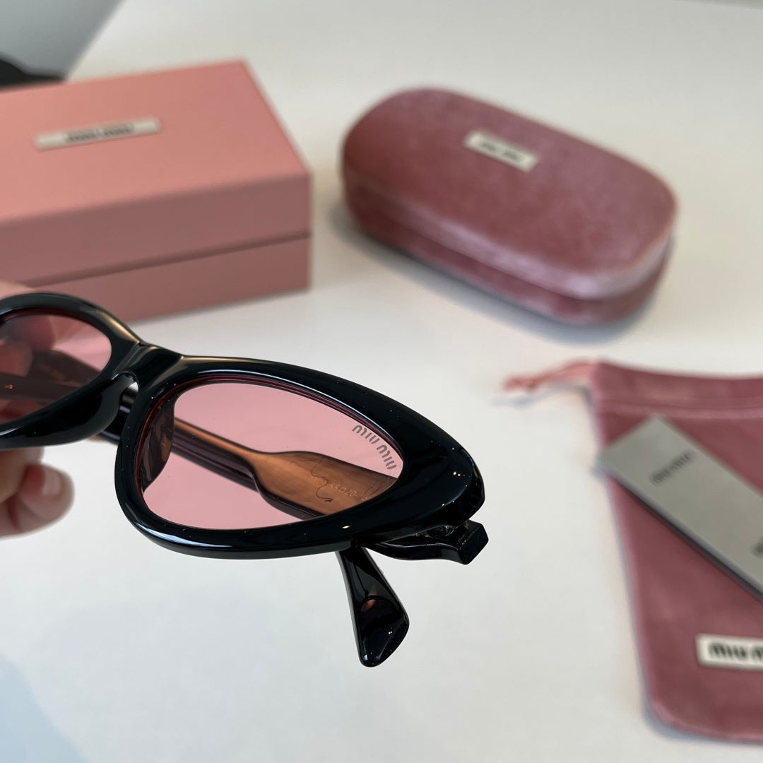 Miu Miu Cat-Eye Silver Lens Sunglasses for Men & Women - 487579 - detail image 6