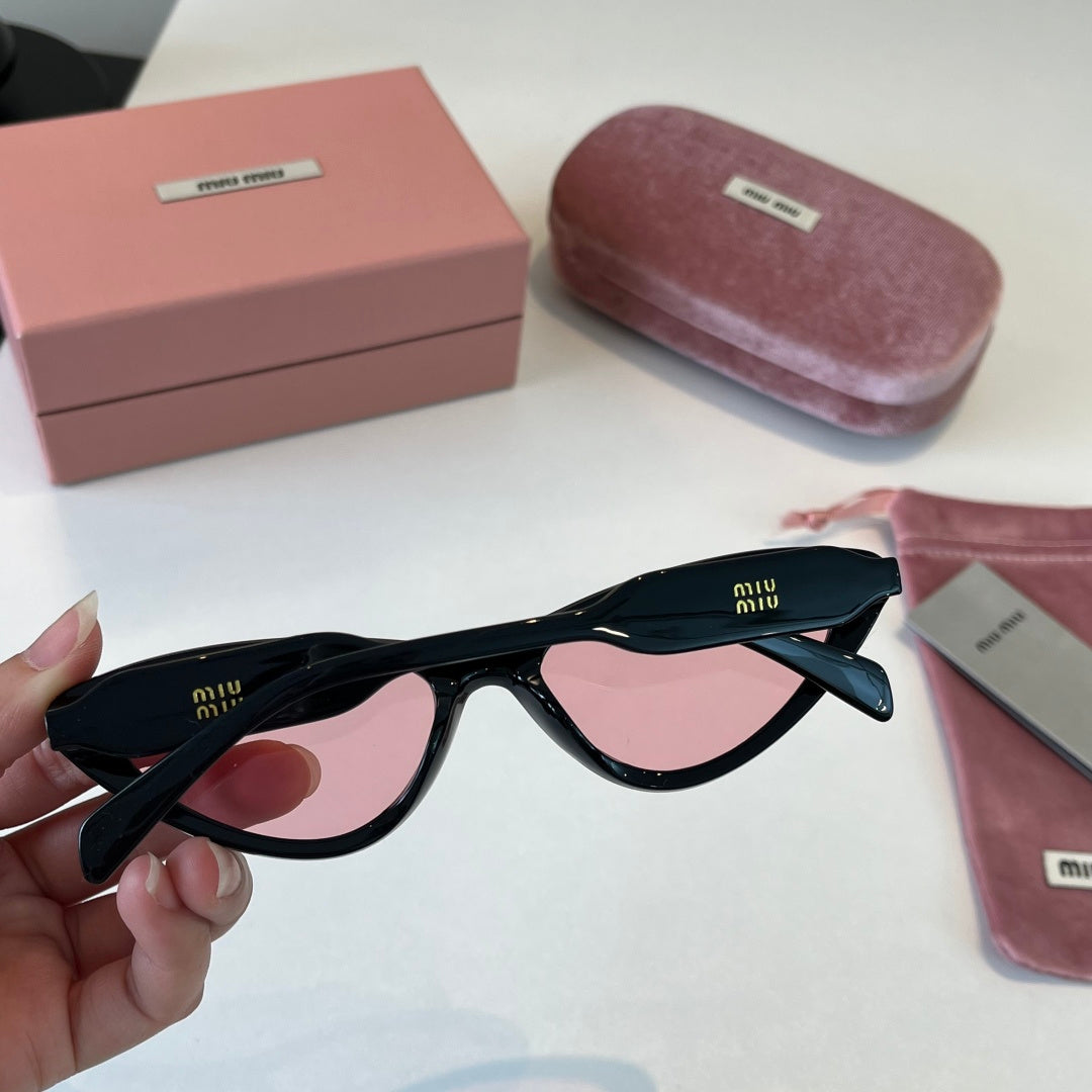 Miu Miu Cat-Eye Silver Lens Sunglasses for Men & Women - 487579 - detail image 8