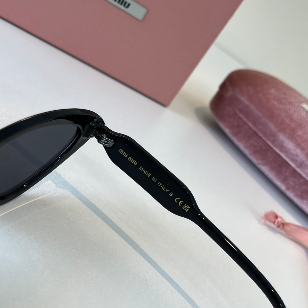 Miu Miu Cat-Eye Black Lens Sunglasses for Men & Women - 487580 - detail image 10