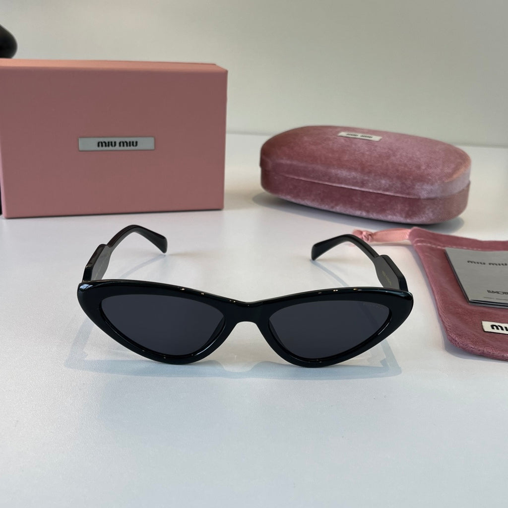Miu Miu Cat-Eye Black Lens Sunglasses for Men & Women - 466159 - detail image 2