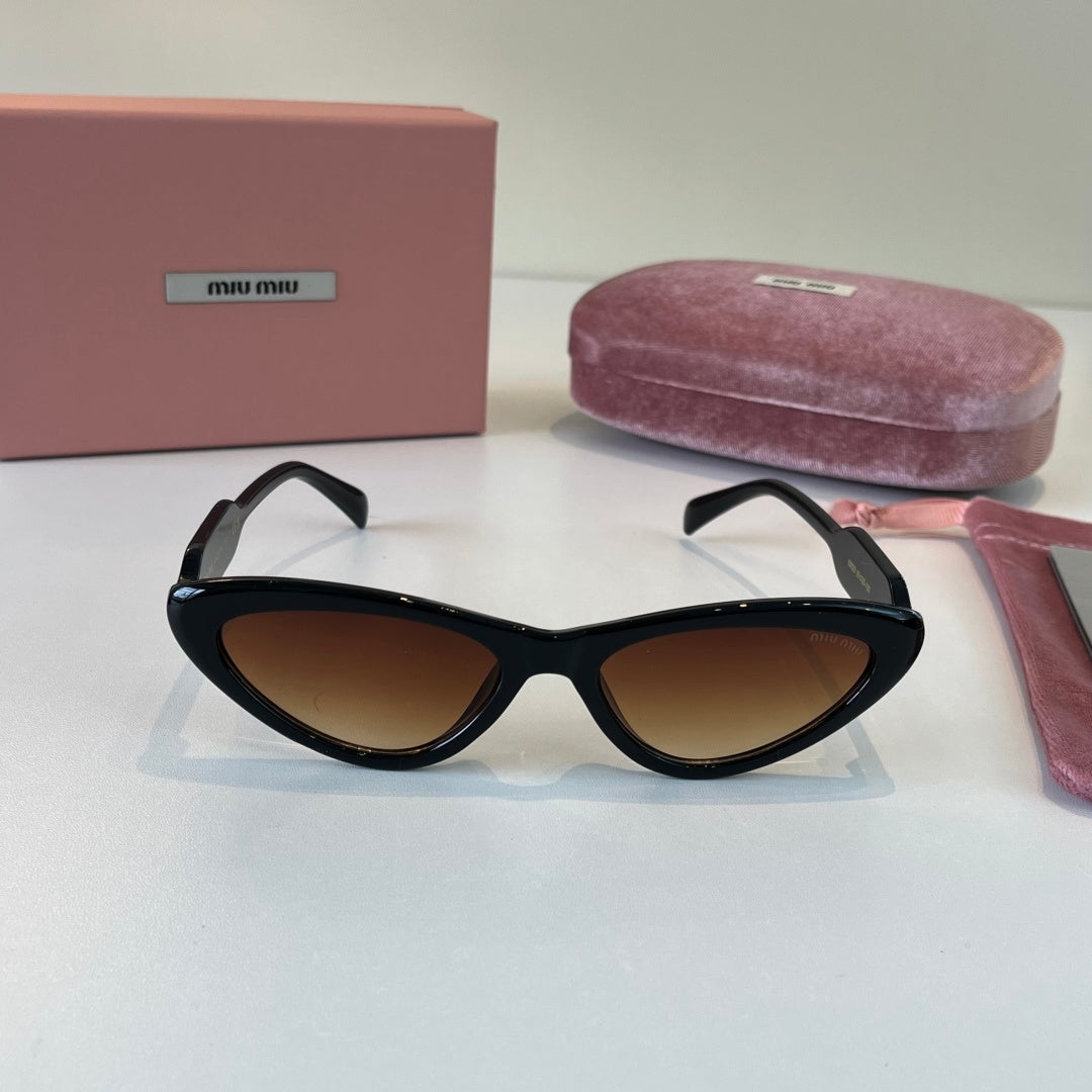 Miu Miu Cat-Eye Brown Lens Sunglasses for Men & Women - 487581 - detail image 2