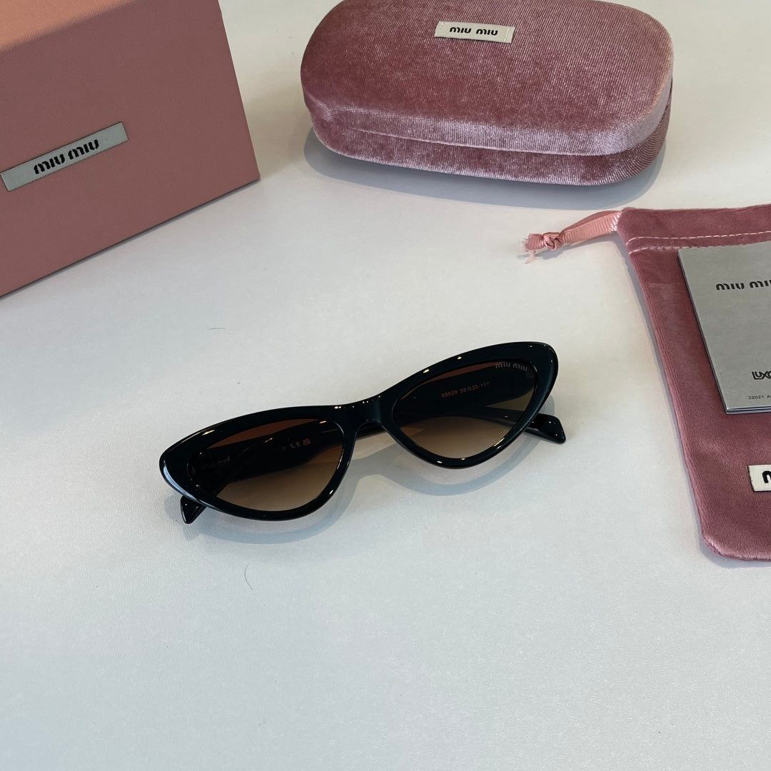 Miu Miu Cat-Eye Brown Lens Sunglasses for Men & Women - 466160 - detail image 4