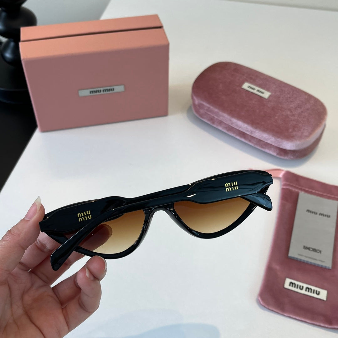 Miu Miu Cat-Eye Brown Lens Sunglasses for Men & Women - 466156 - detail image 7