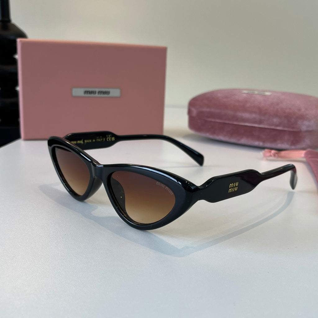 Miu Miu Cat-Eye Brown Lens Sunglasses for Men & Women - 466160 - detail image 3