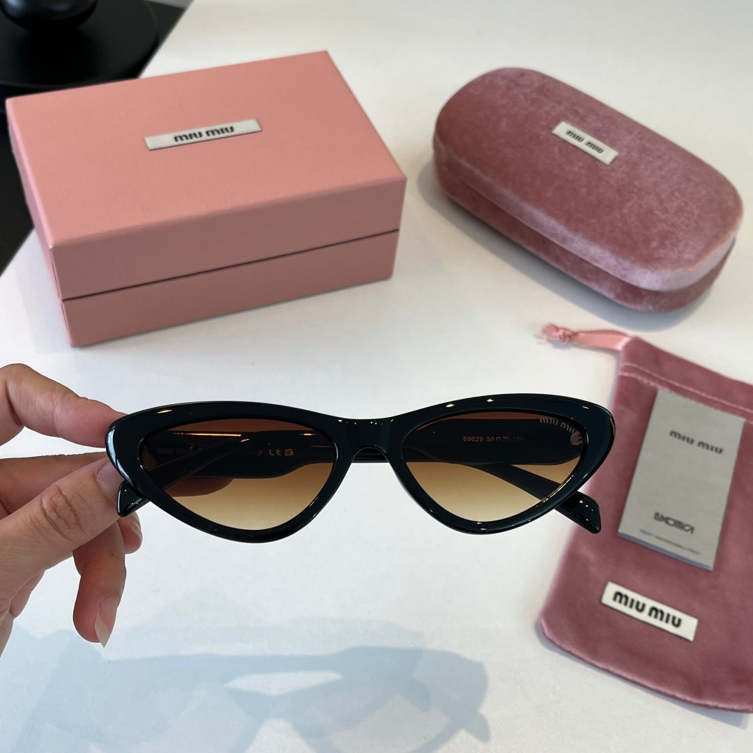 Miu Miu Cat-Eye Brown Lens Sunglasses for Men & Women - 487581 - detail image 6