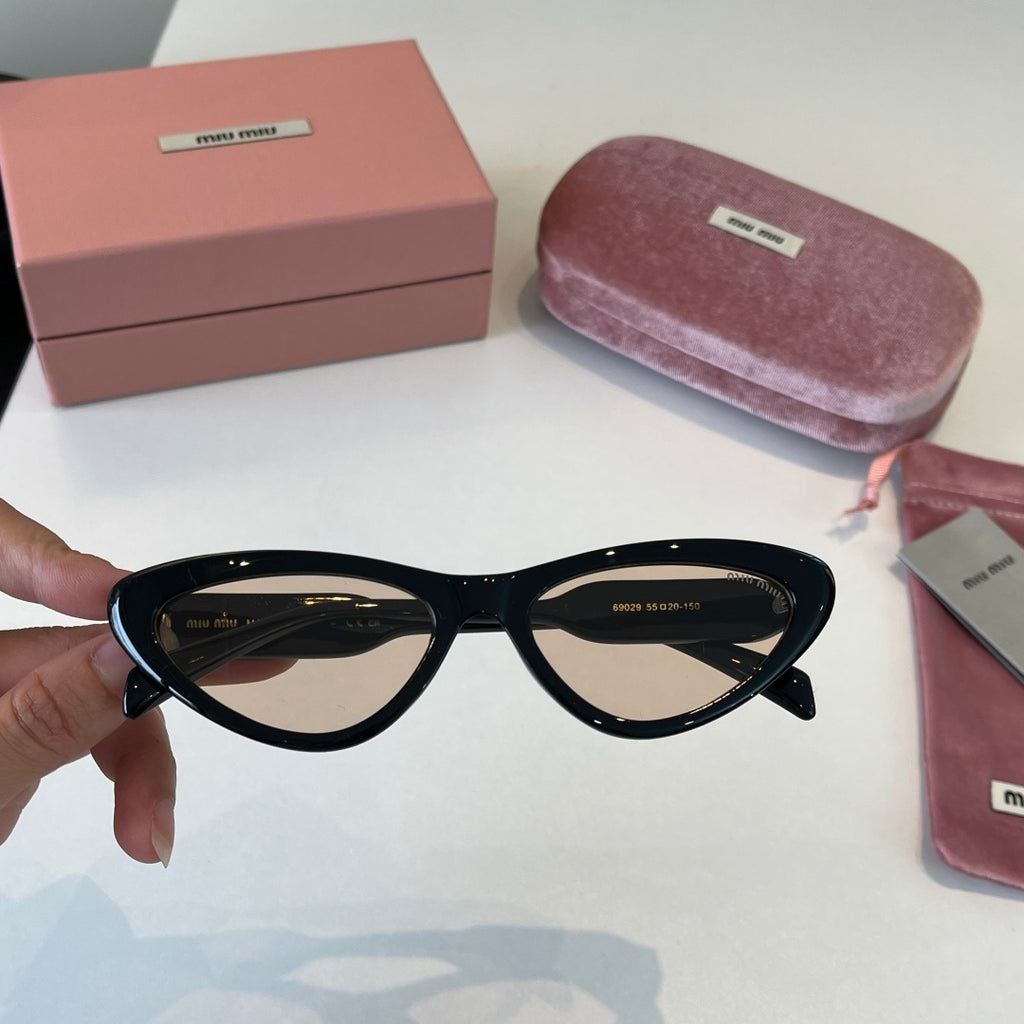Miu Miu Cat-Eye Silver Lens Sunglasses for Men & Women - 487582 - detail image 5