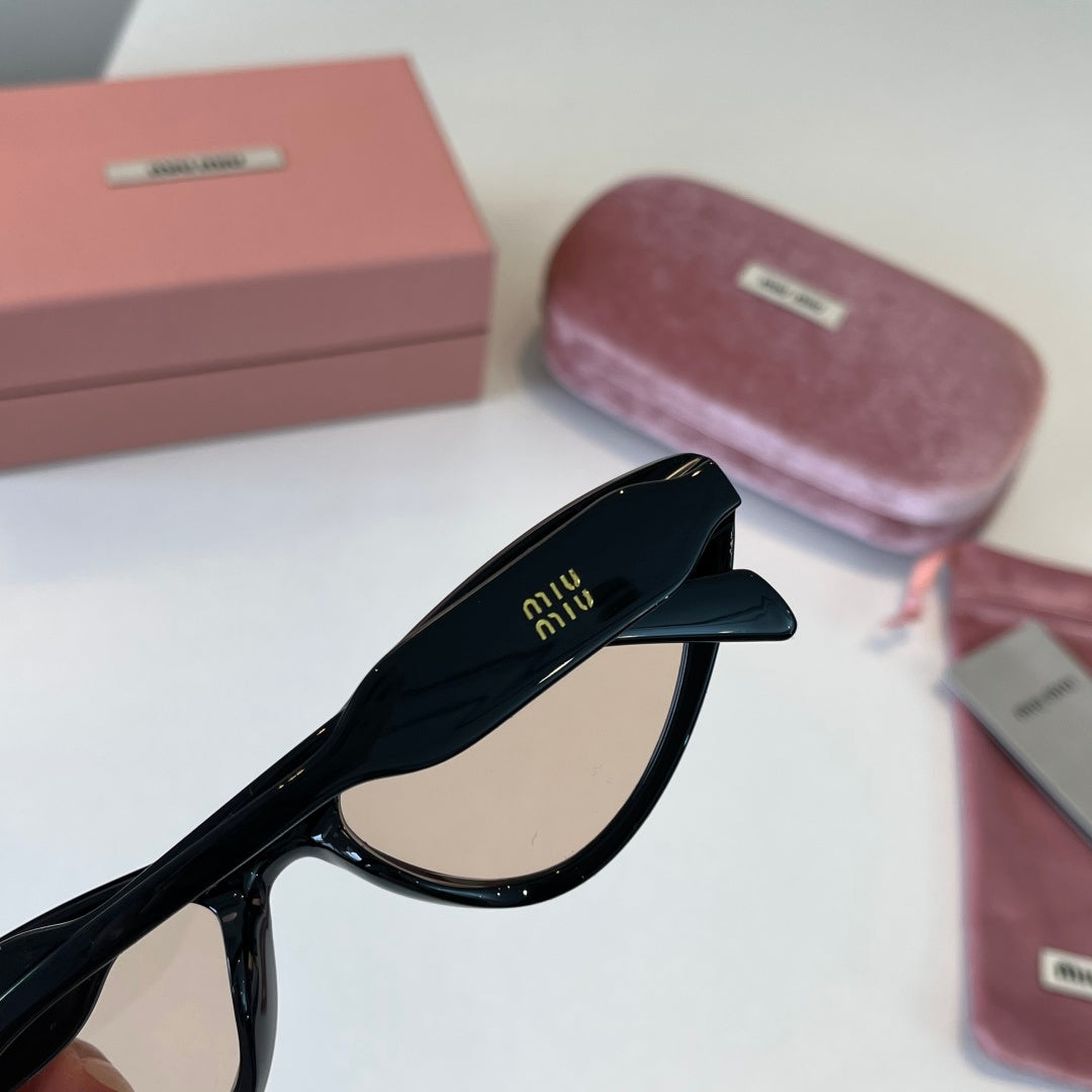 Miu Miu Cat-Eye Silver Lens Sunglasses for Men & Women - 487582 - detail image 7