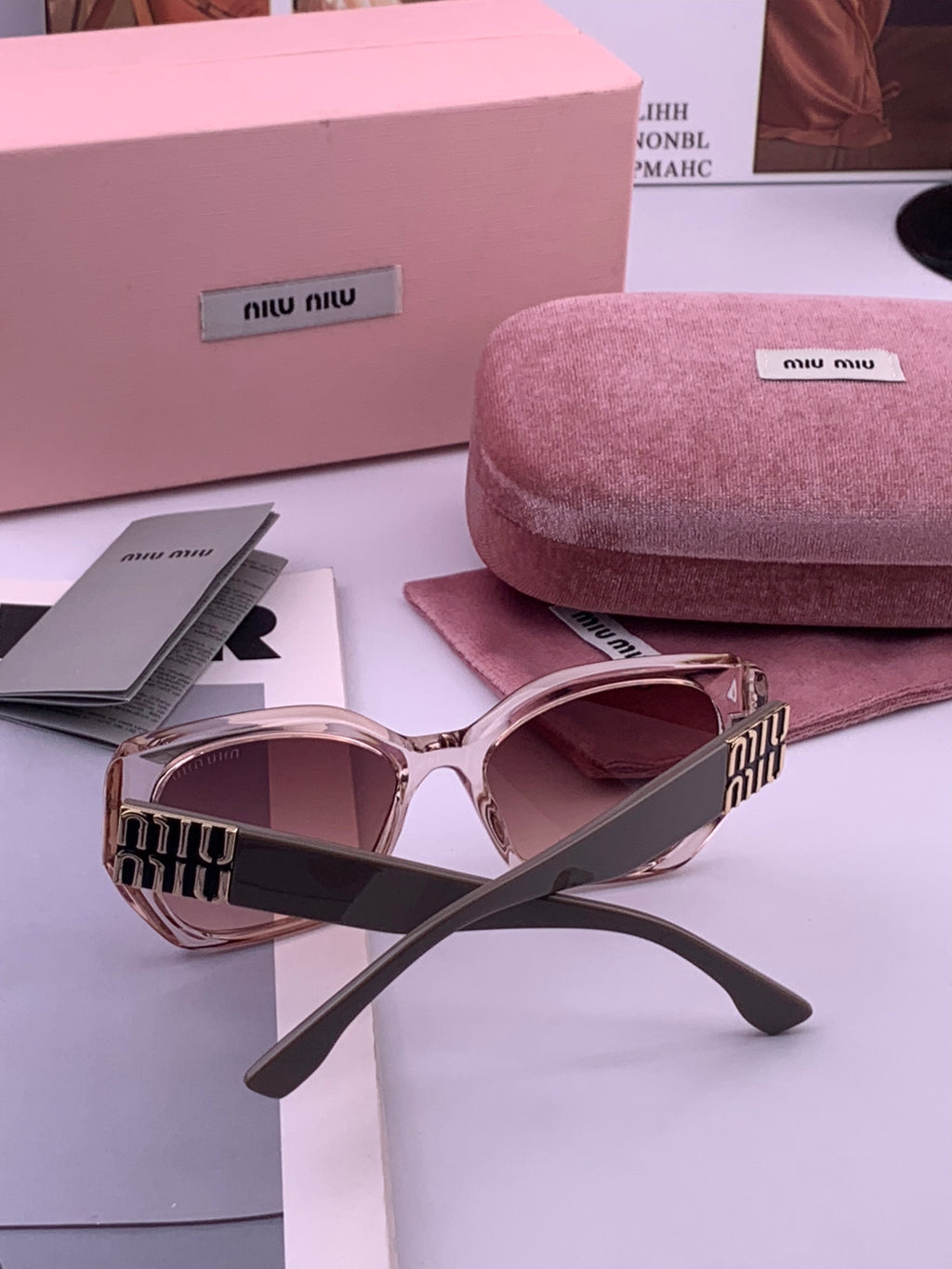 Miu Miu M1310 Fashion Purple Lens Sunglasses for Men & Women - 466167 - detail image 6