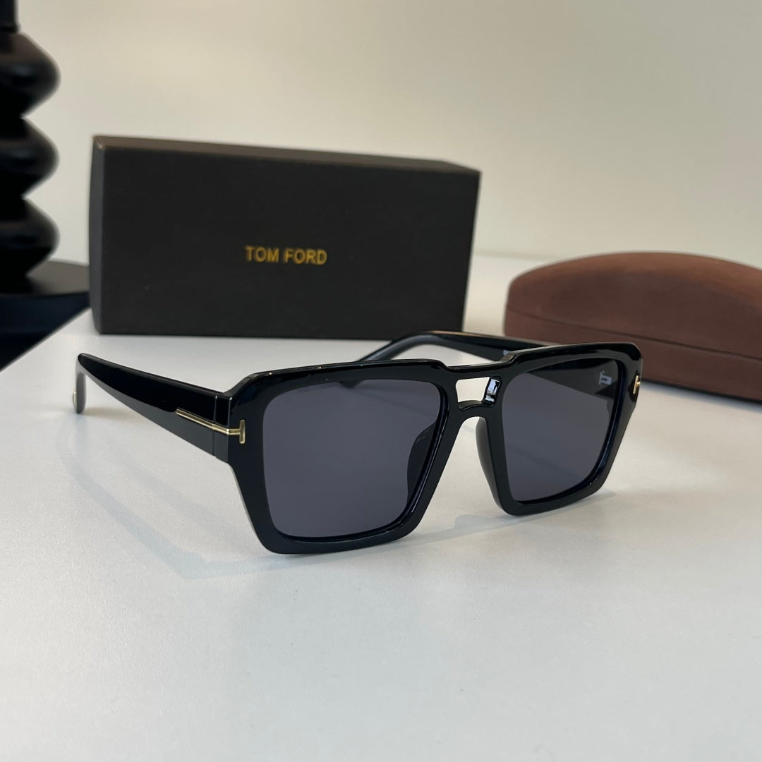 Tom Ford Fashion Black Lens Sunglasses for Men & Women - 487953