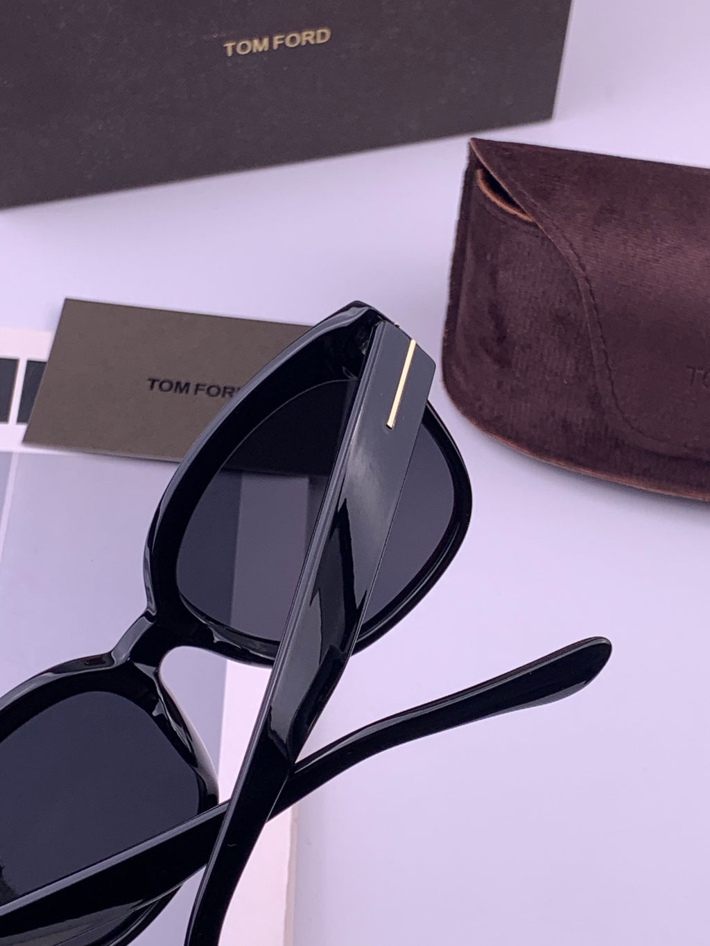 Tom Ford TF1220 Polarized Fashion Black Lens Sunglasses for Men & Wom - 466337 - detail image 6