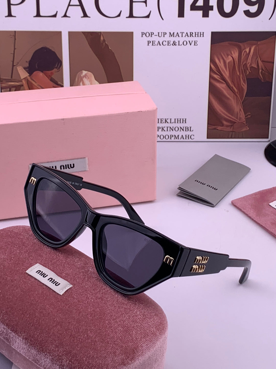 Miu Miu M8232 Fashion Brown Lens Sunglasses for Men & Women - 466151 - detail image 2