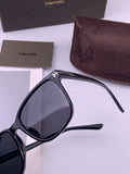 Tom Ford TF3220 Polarized Fashion Black Lens Sunglasses for Men & Women