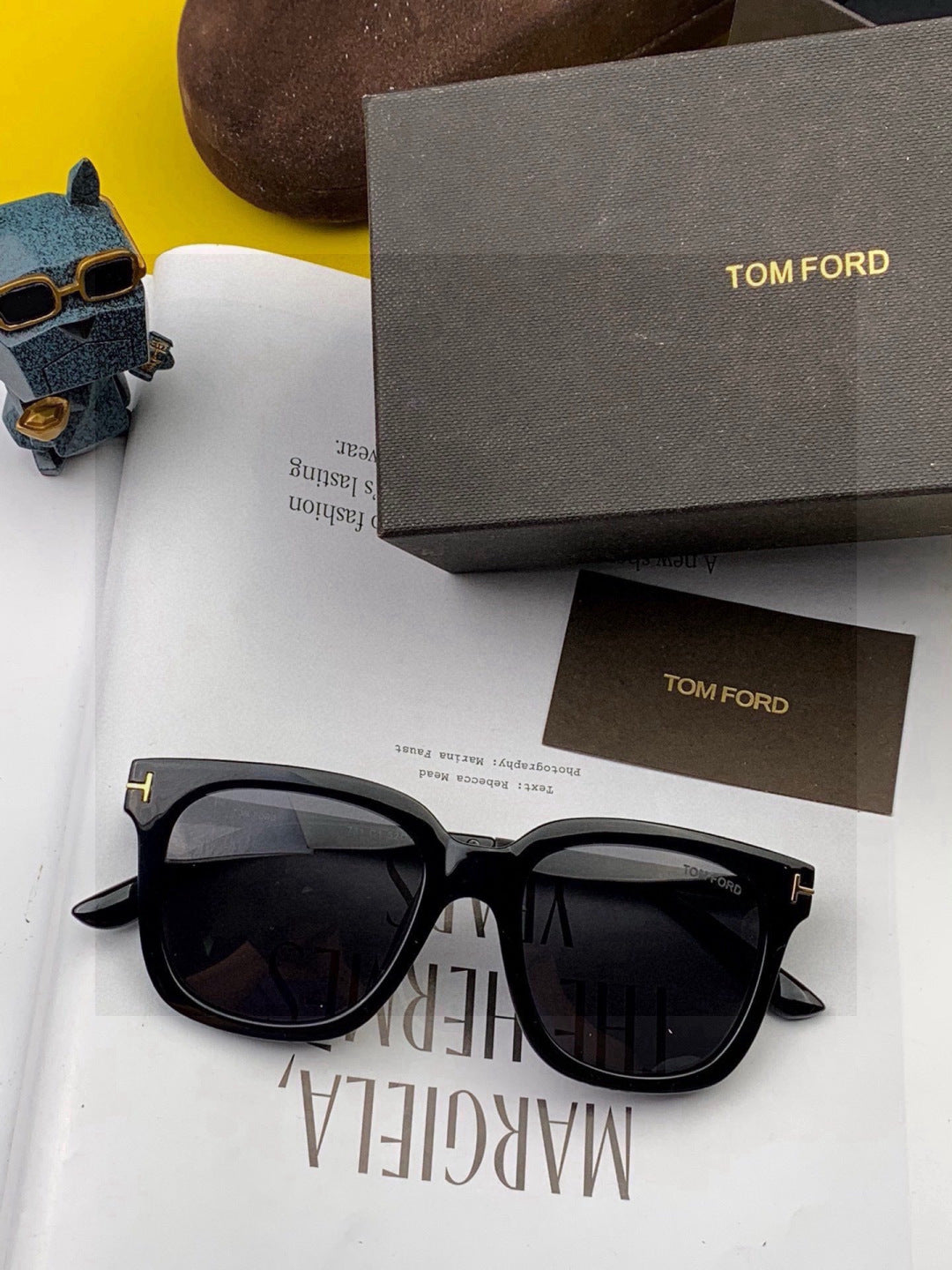 Tom Ford TF4876 Polarized Fashion Gold Lens Sunglasses for Men & Women