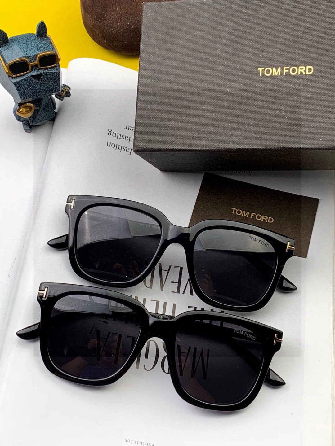 Tom Ford TF4876 Polarized Fashion Gold Lens Sunglasses for Men & Women - detail image 4