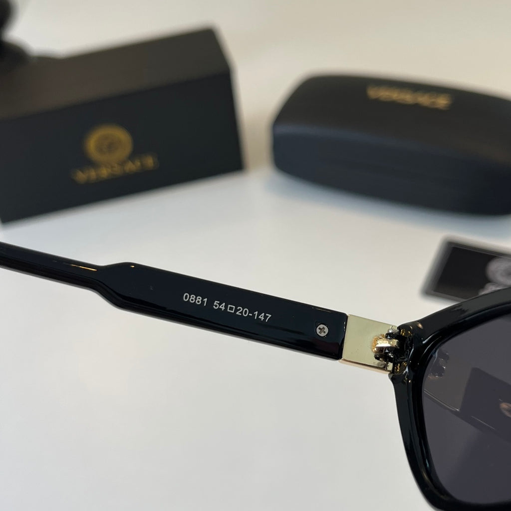 Versace Blue-Light Fashion Black Lens Sunglasses for Men & Women - detail image 7