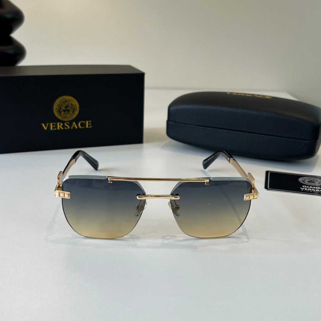 Versace Polarized Fashion Silver Lens Sunglasses for Men & Women - 487831 - detail image 2