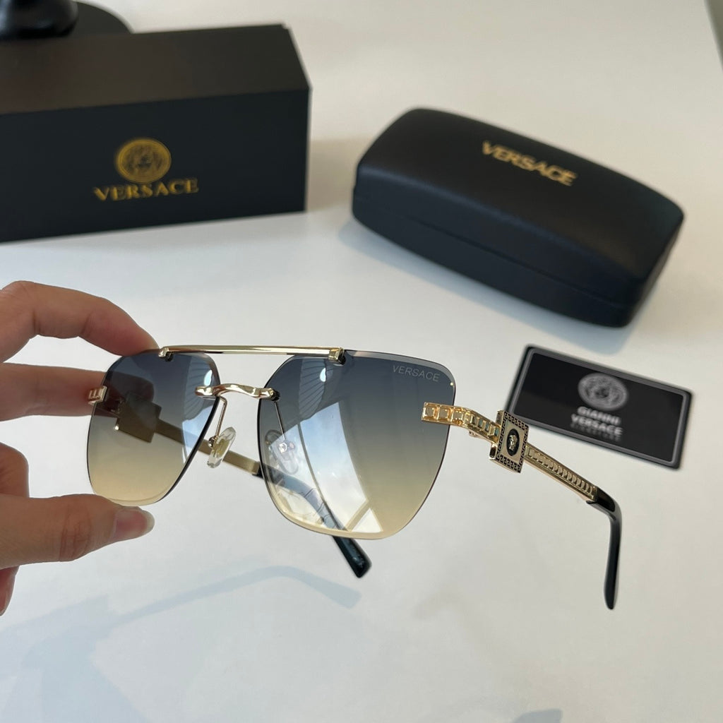 Versace Polarized Fashion Silver Lens Sunglasses for Men & Women - 487831 - detail image 4