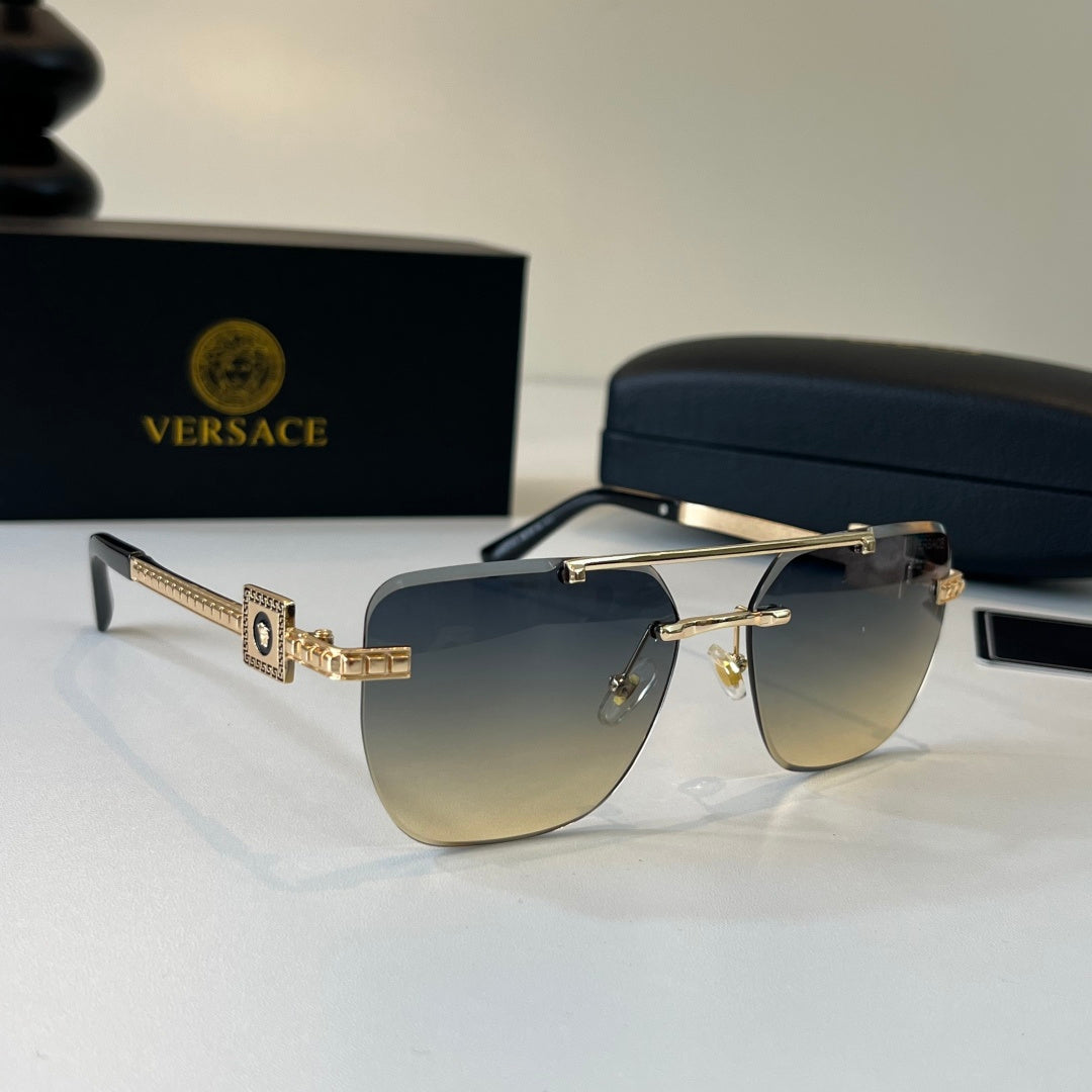 Versace Polarized Fashion Silver Lens Sunglasses for Men & Women - 487831